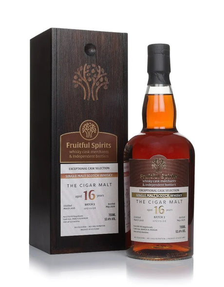 The Cigar Malt 16 Year Old 2010 Casks #868625 & 868628 - Batch #3 (Fruitful Spirits) Single Malt Scotch Whisky | 700ML at CaskCartel.com