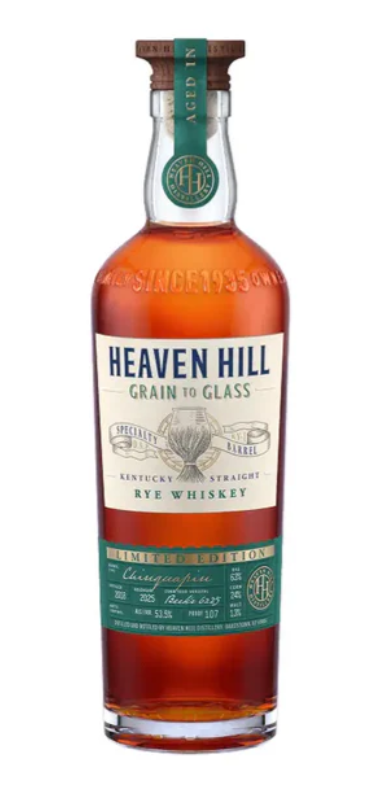 Heaven Hill Grain To Glass Chinquapin Speciality Barrel 2025 Limited Edition Rye Bourbon  Whiskey | 700ML at CaskCartel.com
