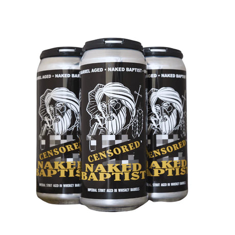 Epic Brewing Naked Baptist 'Censored' Imperial Stout Beer | (4)*473ML at CaskCartel.com