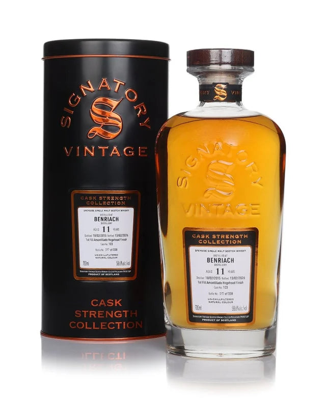 Benriach 11 Year Old 2015 Cask #103 - Cask Strength Collection (Signatory) Single Malt Scotch Whisky | 700ML at CaskCartel.com