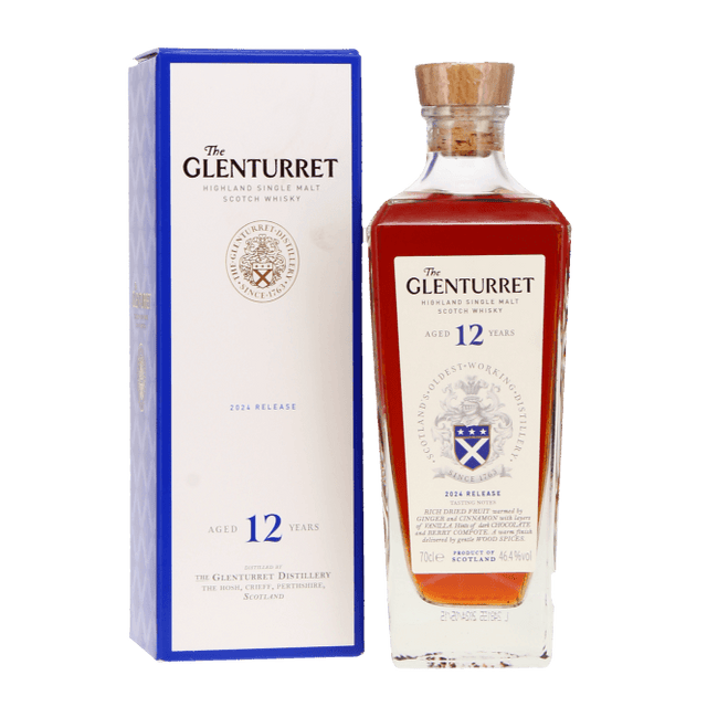 Glenturret 12 Year Old 2024 Release Highland Single Malt Scotch Whisky | 700ML at CaskCartel.com