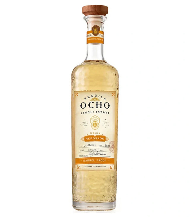 Tequila Ocho Las Raíces Barrel Proof 101 Reposado Tequila at CaskCartel.com