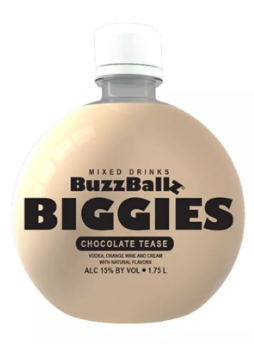 Buzzballz Biggies Chocolate Tease | 1.75L at CaskCartel.com