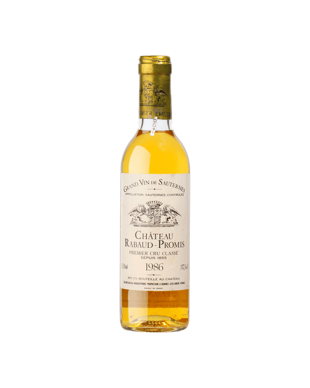 1986 | Chateau Rabaud-Promis | Sauternes (Half Bottle) at CaskCartel.com