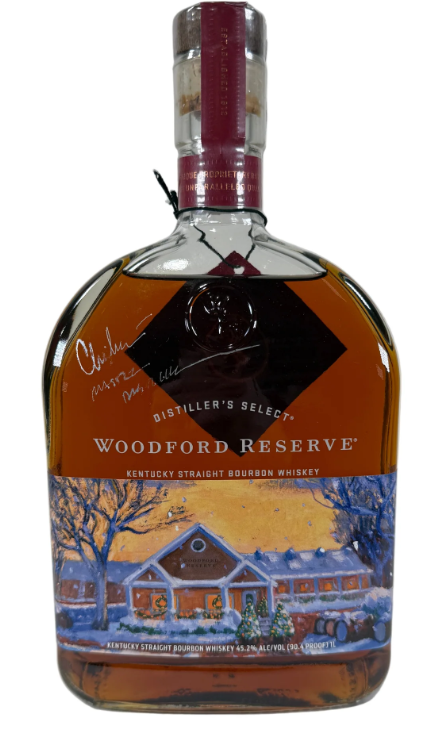 Woodford 2018 Reserve Distiller's Select Winter Spirit Signed Kentucky Straight Bourbon Whiskey | 1L at CaskCartel.com
