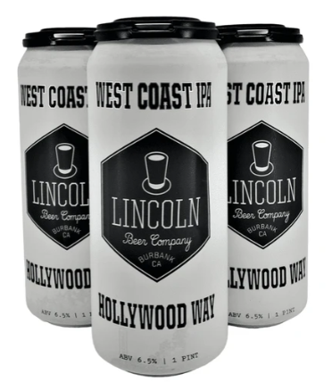 Lincoln Beer Co. Hollywood Way West Coast IPA Beer | (4)*473ML at CaskCartel.com