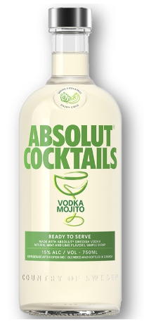 Absolut Vodka Mojito Cocktail at CaskCartel.com