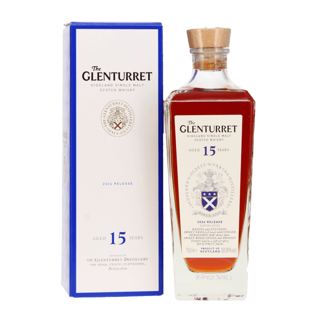 Glenturret 15 Year Old 2024 Release Highland Single Malt Scotch Whisky | 700ML at CaskCartel.com