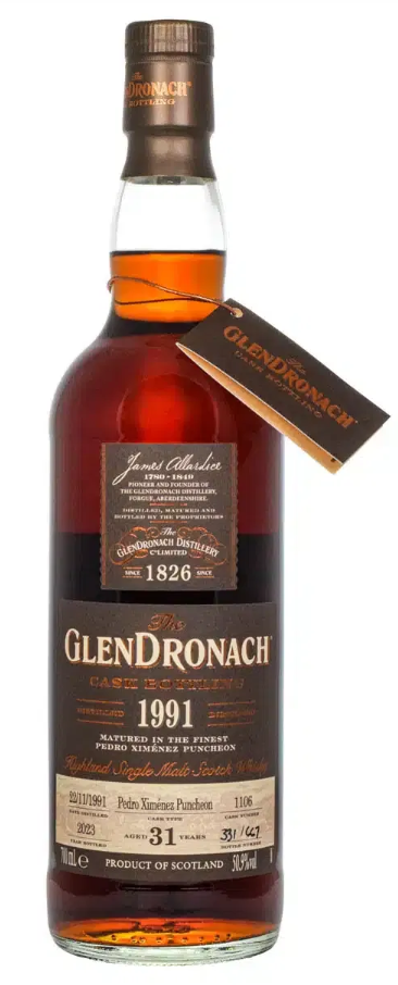 Glendronach 31 Year Old 1991 Single Cask #1106 Single Malt Scotch Whisky | 700ML at CaskCartel.com