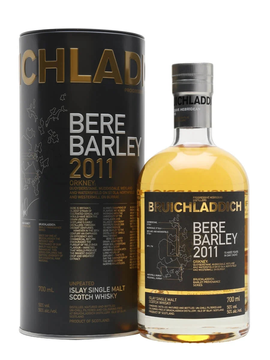 Bruichladdich Bere Barley 2011 Islay Single Malt Scotch Whiskey at CaskCartel.com