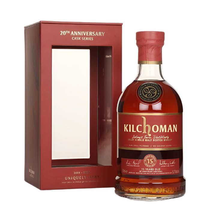 Kilchoman 15 Year Old Sherry Cask Matured 20th Anniversary Series Single Malt Scotch Whisky | 700ML at CaskCartel.com