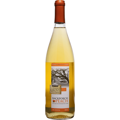 Island Grove Wine Company | Backporch Peach - NV at CaskCartel.com