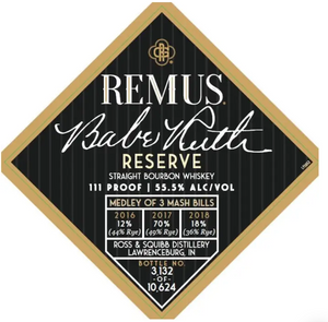 George Remus Babe Ruth Reserve Straight Bourbon Whisky at CaskCartel.com