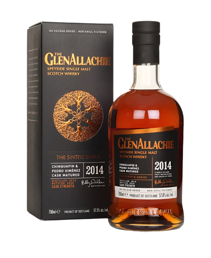 Glenallachie Sinteis Series Part One - 2014 Chinquapin and Pedro Ximenez Cask Matured Single Malt Scotch Whisky | 700ML at CaskCartel.com