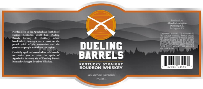 Dueling Barrels Kentucky Straight Bourbon Whisky