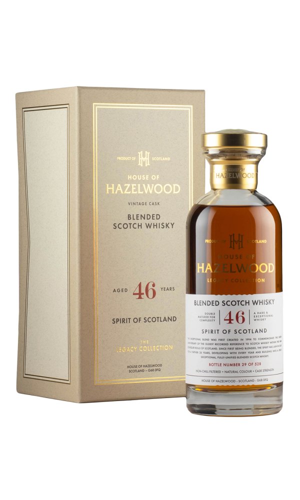 Spirit of Scotland 46 Year Old Blended Scotch House of Hazelwood Legacy Collection | 700ML at CaskCartel.com