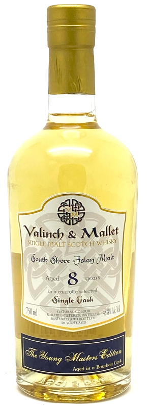Valinch & Mallet 8 Year Old Lagavulin Single Cask South Shore Islay The Young Masters Edition Single Malt Scotch Whisky at CaskCartel.com