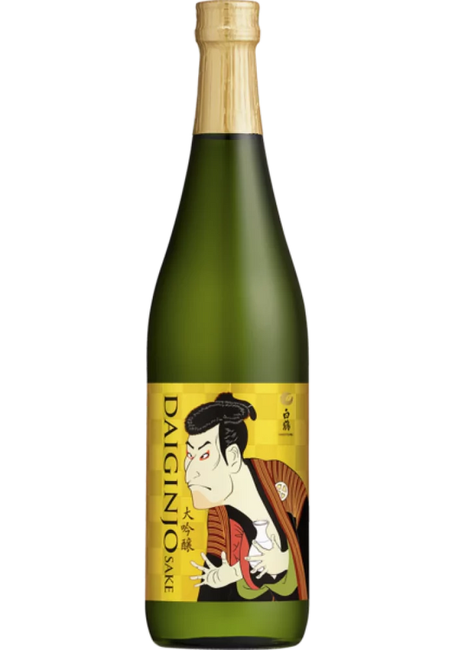 Hakutsuru Sake Gold Ukiyo E Juhmai Dai Ginjo | 720ML at CaskCartel.com