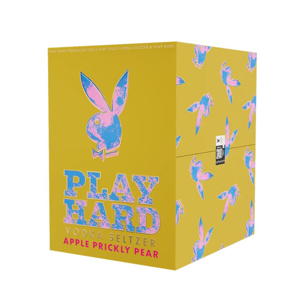 Play Hard | Apple Prickly Pear | Vodka Seltzer | (4)*355ML at CaskCartel.com