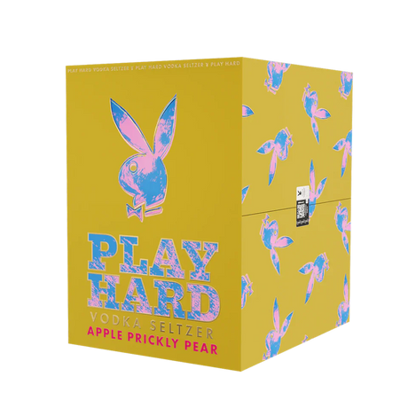 Play Hard | Apple Prickly Pear | Vodka Seltzer | (4)*355ML at CaskCartel.com