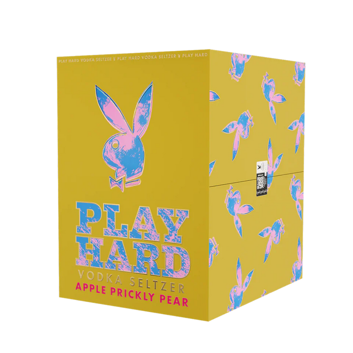 Play Hard | Apple Prickly Pear | Vodka Seltzer | (4)*355ML