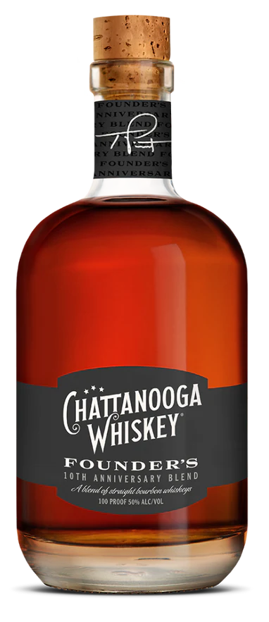 Chattanooga Founders 10th Anniversary Blend Kentucky Straight Bourbon Whiskey at CaskCartel.com