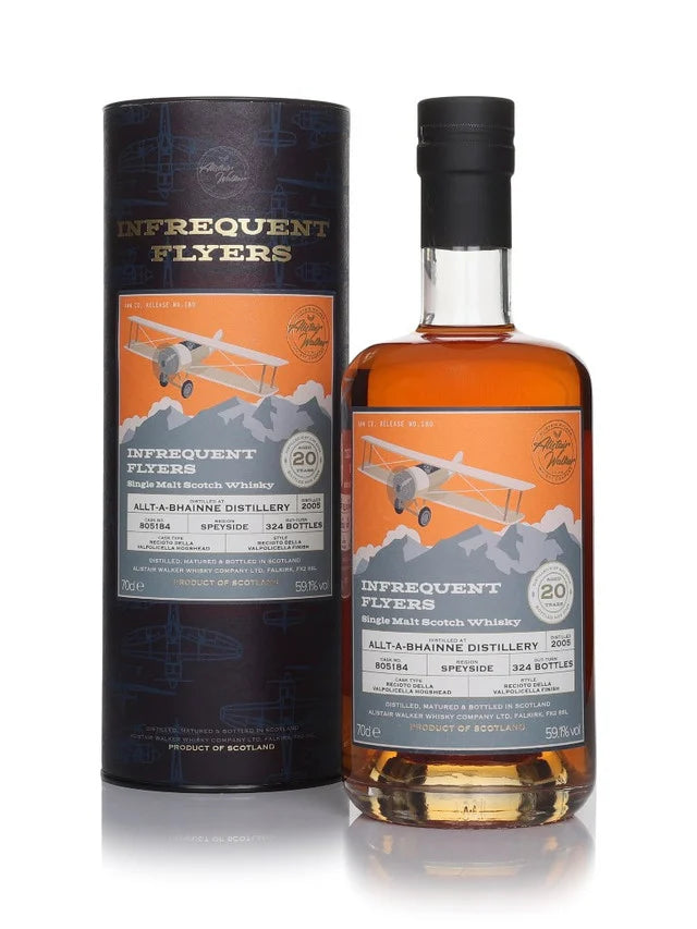 Allt-a-Bhainne 20 Year Old 2005 Cask #805184 - Infrequent Flyers (Alistair Walker) Single Malt Scotch Whisky | 700ML at CaskCartel.com