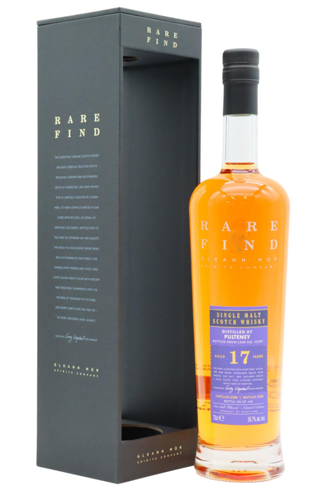 Old Pulteney Gleann Mor Rare Find Single Cask #12599 17 Year Old · 2008 Vintage Single Malt Scotch Whisky | 700ML at CaskCartel.com