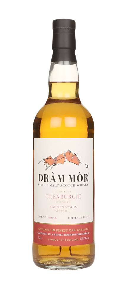 Glenburgie 16 Year Old Cask #700148 - Dram Mor Single Malt Scotch Whisky | 700ML at CaskCartel.com
