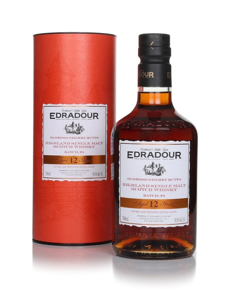 Edradour 12 Year Old 2013 Sherry Cask Strength Batch #8 Single Malt Scotch Whisky | 700ML at CaskCartel.com