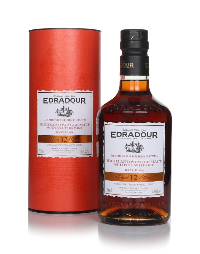 Edradour 12 Year Old 2013 Sherry Cask Strength Batch #8 Single Malt Scotch Whisky | 700ML at CaskCartel.com