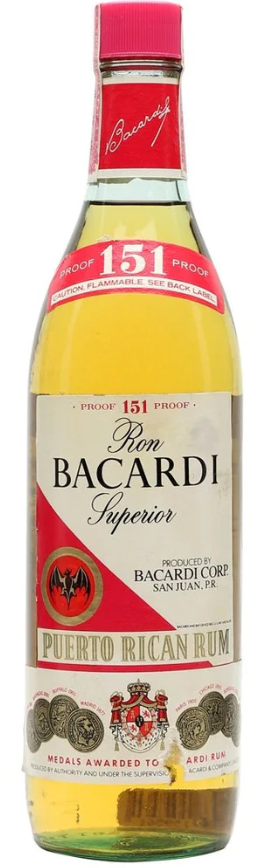 Bacardi 151 Rum at CaskCartel.com