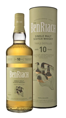 Benriach 10 Year Old Triple Distilled Single Malt Scotch Whisky | 700ML at CaskCartel.com