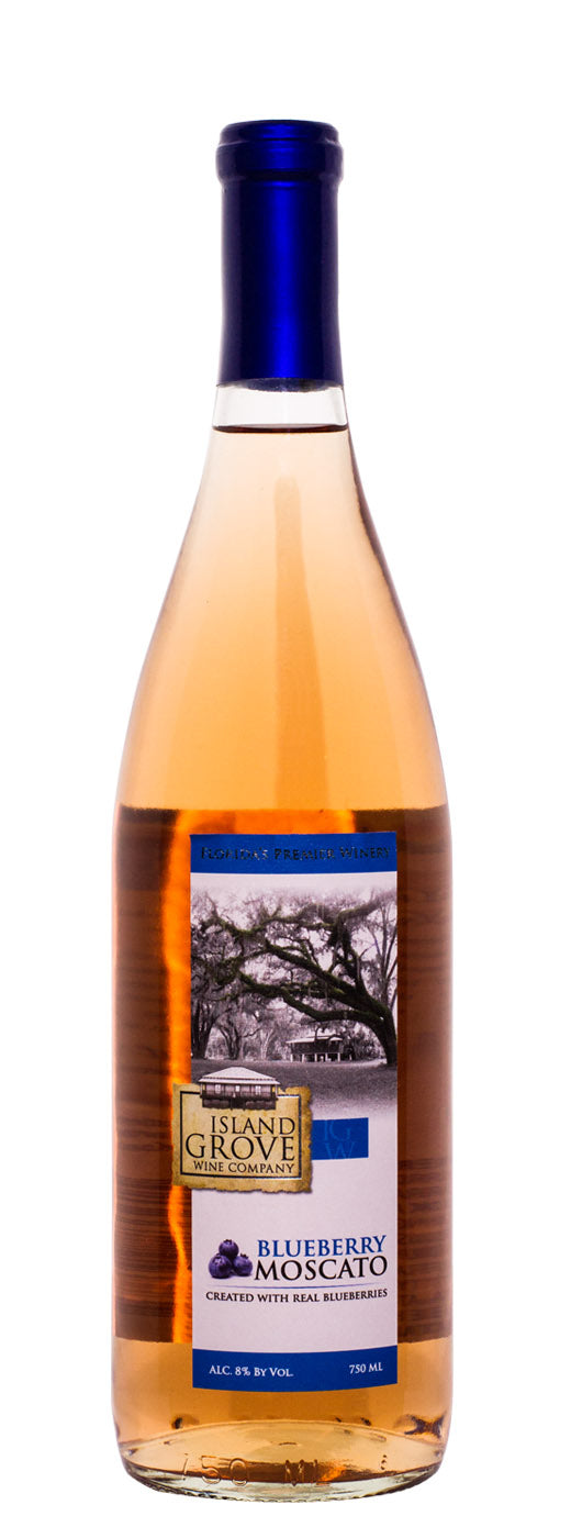 Island Grove Wine Company | Blueberry Moscato - NV at CaskCartel.com