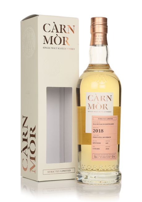 Dalmunach 6 Year Old 2018 - Strictly Limited (Càrn Mòr) Single Malt Scotch Whisky | 700ML at CaskCartel.com