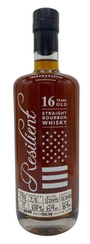 Resilient Single Barrel #199 16 Year Old Straight Bourbon Whisky at CaskCartel.com
