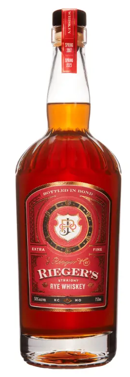 J Reiger's 6 Year Old Bottled in Bond Straight Rye Whisky