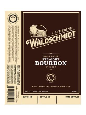 Catherine Waldschmidt Small Batch Straight Bourbon Whiskey
