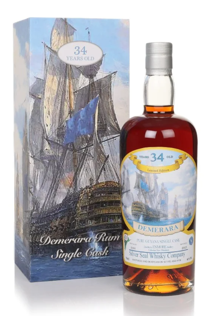 Enmore 34 Year Old 1988 New Vibrations Silver Seal Rum | 700ML