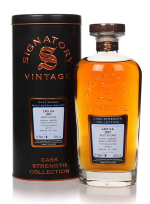 Caol Ila 16 Year Old 2007 (cask 5) - Cask Strength Collection (Signatory) Single Malt Scotch Whisky | 700ML at CaskCartel.com