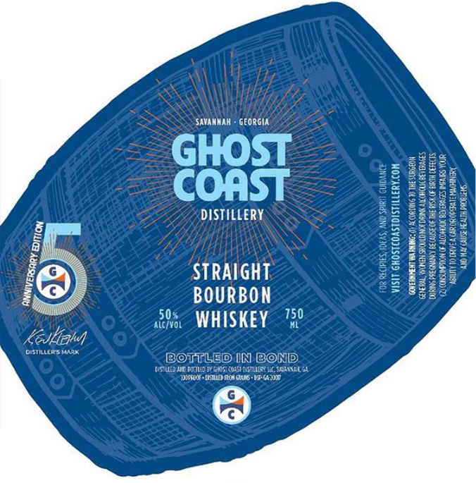 Ghost Coast Bottled in Bond Straight Bourbon Whisky