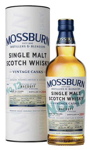 Mossburn 10 Year Old Macduff Distillery Vintage Casks #12 Single Malt Scotch Whisky at CaskCartel.com