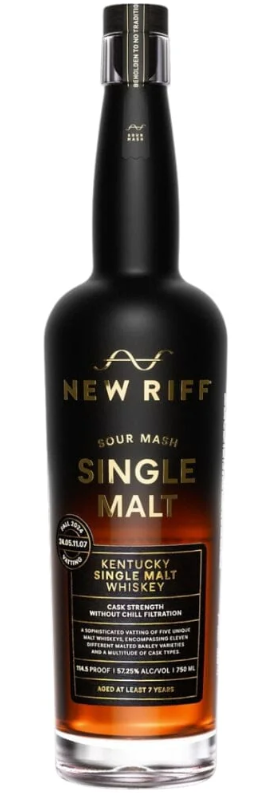New Riff Sour Mash 2024 Release Single Malt Whisky at CaskCartel.com