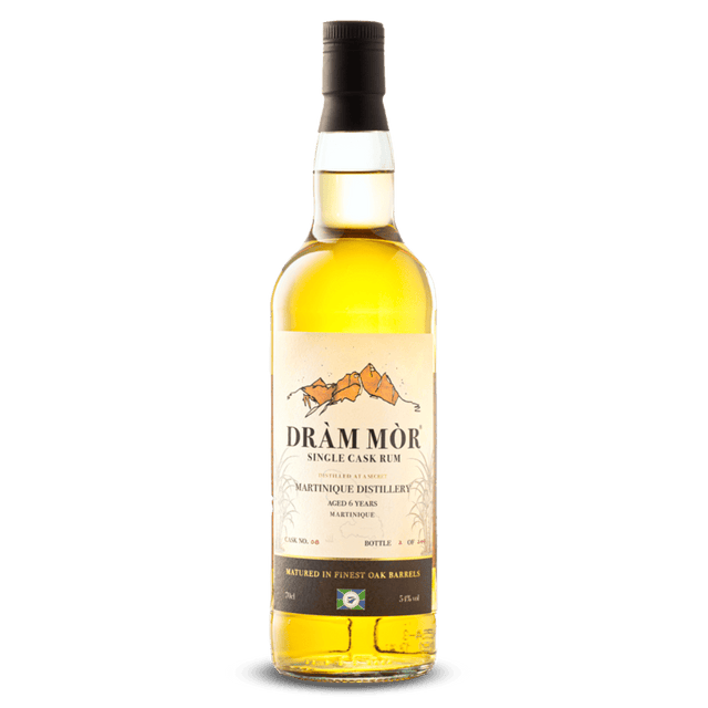 Dram Mor Secret Martinique 6 Years 2017 | 700ML at CaskCartel.com