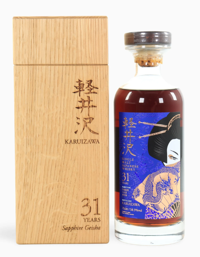 Karuizawa Sapphire Geisha 31 Year Old Single Cask #3558 Single Malt Japanese Whisky | 700ML at CaskCartel.com