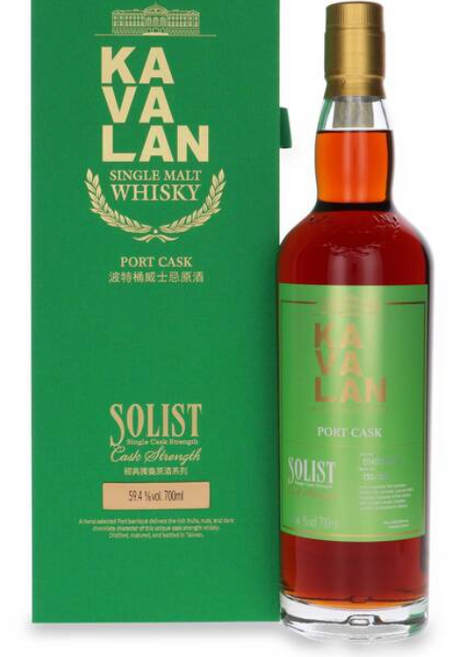 Kavalan Solist Port Cask (Taiwan) | 700ML at CaskCartel.com