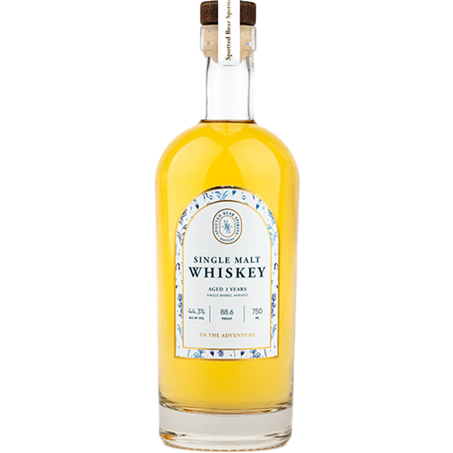 Spotted Bear Spirits 2 Year Old Single Malt Whiskey at CaskCartel.com