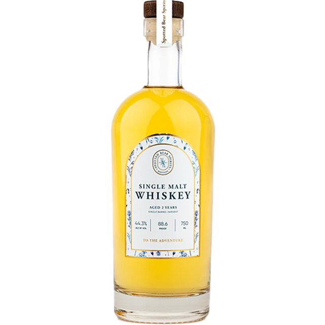 Spotted Bear Spirits 2 Year Old Single Malt Whiskey at CaskCartel.com