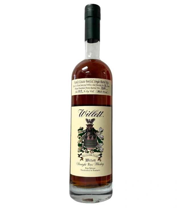 Willett Family Estate 12 Year Old Single Barrel #2520 "Dirty Dozen" 119.2 Proof Rye Whiskey at CaskCartel.com