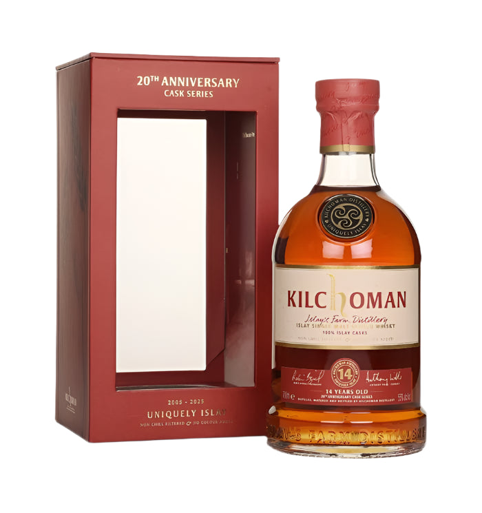 Kilchoman 14 Year Old Sherry Cask Matured 100% Islay 20th Anniversary Series Single Malt Scotch Whisky | 700ML at CaskCartel.com